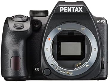 - Рефлексен фотоапарат Pentax K-70 със защита от атмосферни влияния, само тялото (черен)