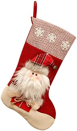 Коледна Украса Дядо Чорапи Бонбони Чорапи Подарък На Коледна Елха, Висящи Лампа Ловецът Crystal