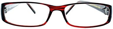 SAV Очила Дамски Victoria Klein 7021 Демисезонные Правоъгълни Очила за четене, 27 мм + 1,25