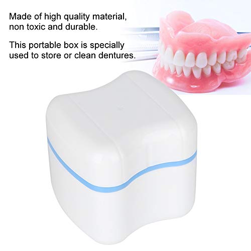 Контейнер за зъбни протези, ANGGREK 3 Цвят Контейнер За Зъбни Протези Кутия За Съхранение на Вставных Зъбите Калъф С предварително