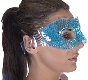 pro11 Wellbeing Топла Студена маска за очи с Гелевыми Охлаждающими топки за релакс на очите