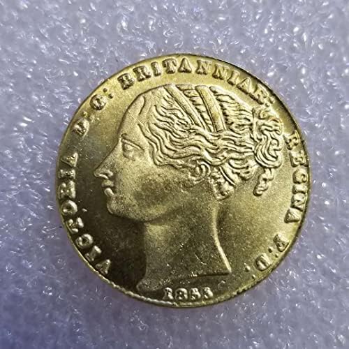 Старинни Занаяти 1855 Сребърен Долар Възпоменателна Монета Златна Монета Директен 2186
