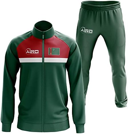 Спортен костюм Airo Sportswear Туркменистан Concept за футбол (Зелен)