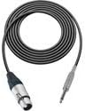 Belden Star-Четирибандов аудио кабел XLR конектор 1/4 инча на 1,5 метра - Черен от TecNec