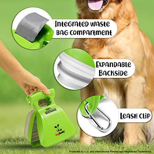 Лъжичка за какашек DogBuddy, Преносим Лъжичка за какашек за кучета, Хигиенни Събиране на кучешки отпадъци, Пречистване на Тежкотоварни