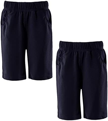 Спортни къси панталони KISBINI За момчета, бързо съхнещи къси Панталони с джобове, Спортни Активни Камуфляжные Шорти
