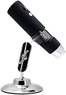 CZDYUF Микроскоп Цифров Microscopio Zoom Ръчно led Лупа 1000X USB кабел за зареждане Микроскоп за iOS/Android Телефон, Таблет (Цвят: