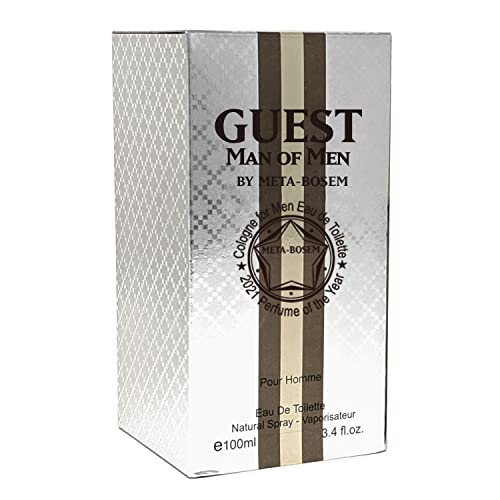 Кьолн META-BOSEM GUEST, MAN OF MEN Тоалетна вода-Спрей за мъже, един Прекрасен подарък Маркови аромат, за всеки тип кожа, Класически