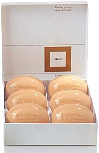 Кутия за сапун Rancé Жасмин Crème Grasse 6 х 220 г