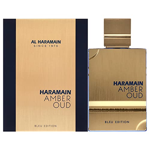 Спрей за мъжки парфюмерийни вода Al Haramain Amber Oud Blue Edition, е 2,0 мл