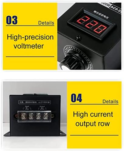 Монофазни Регулатор на напрежение 110-220 В PWM Контролер за променлив ток Switch40A 10000 Вата е Подходяща за регулиране на температурата