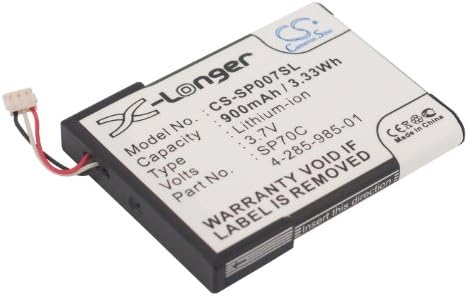 Батерия JIAJIESHI 900 mah/3,33 Wh, Разменени батерия, подходяща за So/ & ny PSP E1000, PSP E1002, PSP E1004, PSP E1008, Безжични