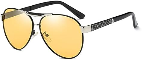 Dexlary Очила За Нощно Шофиране С Антирефлексно Покритие Поляризирани UV400 за Нощно Виждане Жълти Свидетелство за Слънчеви Очила