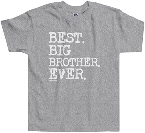 Тениска за деца Threadrock Little Boys 'Best Big Brother Ever
