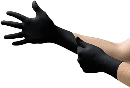 За еднократна употреба Нитриловые ръкавици Microflex MidKnight MK-296 за автомобилната промишленост и на правоприлагащите органи