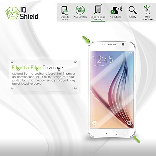 Защитно фолио IQ Shield, която е Съвместима с Samsung Galaxy Admirate 4G (R820) LiquidSkin, Антипузырьковая Прозрачен филм